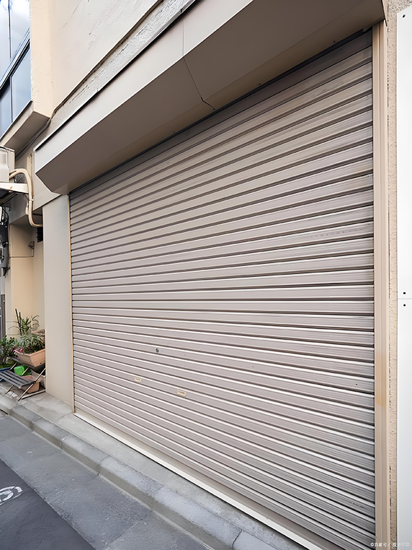 南口街道卷帘门