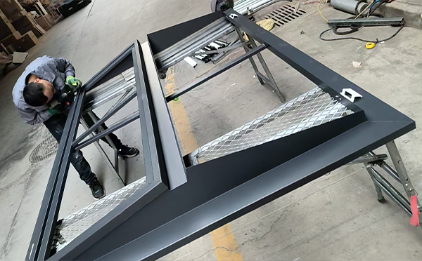 南口街道排烟窗