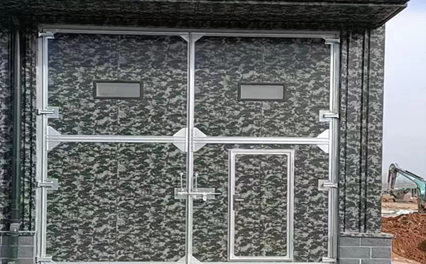 南口街道工业平开门