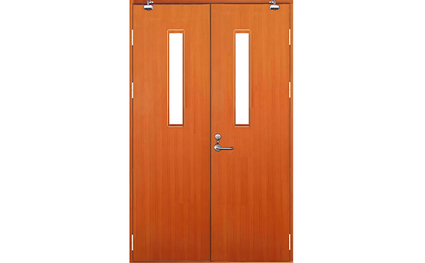 南口街道木质防火门