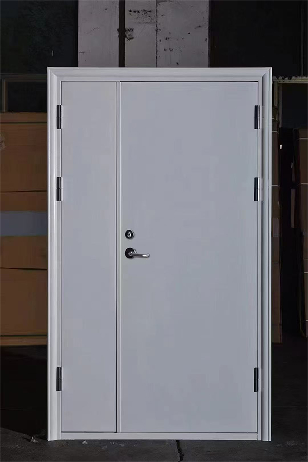 工业园区厂房完成南口街道防火门系统建设